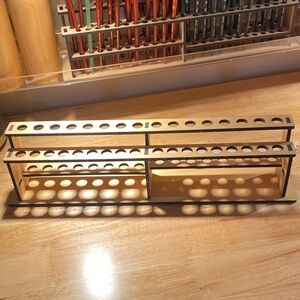 Fire & Earth - paint brush holder